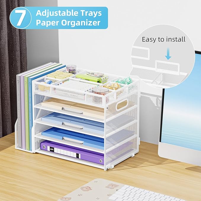 Marbrasse 5-Tier Desk Organizer - Image 4