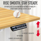 SHW 40-Inch Electric Height Adjustable Standing Desk - Image 7