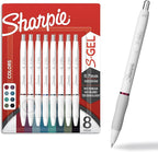 Sharpie S-Gel Pens Fashion Barrel Gel Pens Pearl White Body Medium Point Bold by Sharpie