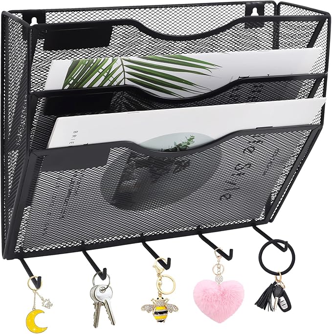EASEPRES 3 Pocket Mesh Hanging File Organizer by EASEPRES