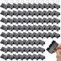 Yexiya 300 Pcs Medium Binder Clips Sturdy 1.25 Inch Black Paper Med Clips by Yexiya