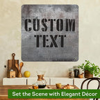 Custom Sign, Custom Street Sign, 11 Font Colors, 13 Font Styles, 4 Hole Options - Image 4
