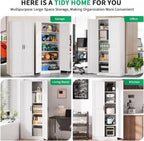 metal garage storage cabinet, durable metal storage solution on a desk or shelf