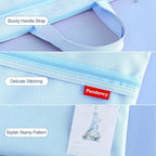 Pendancy Mesh Zipper Pouch 11x13.7 in, A4 Size Foldable Document Storage - Image 5