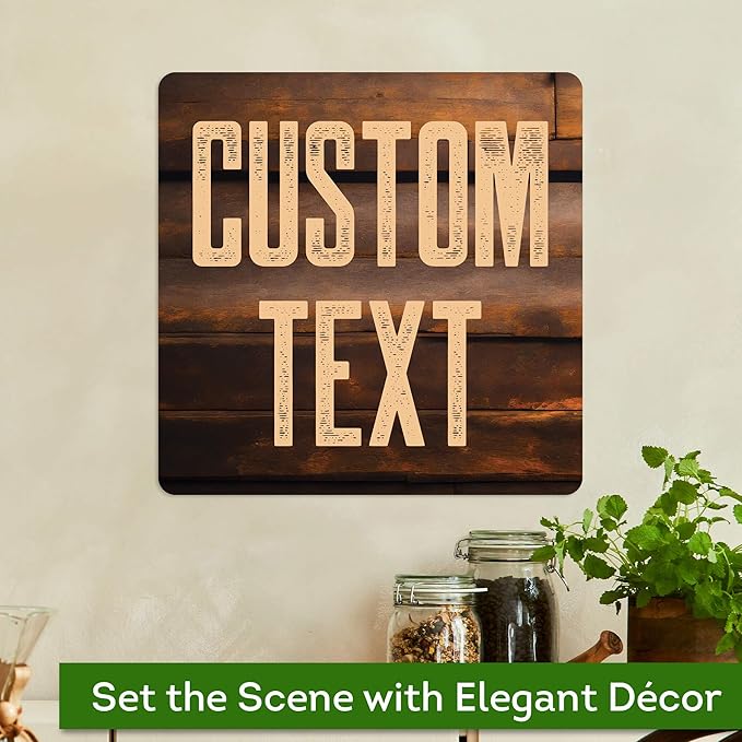 Custom Sign, Custom Street Sign, 11 Font Colors, 13 Font Styles, 4 Hole Options - Image 4