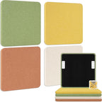 BUBOS 4 PCS Acoustic Panels, Fabric Soundproof Wall Panels, Self-adhesive Sound by BUBOS