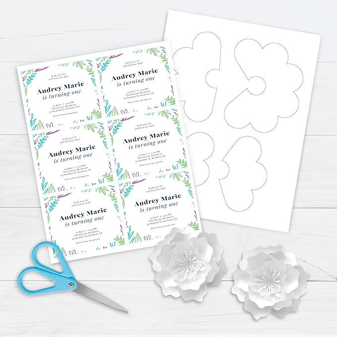 PrintWorks White Cardstock 8.5" x 11" - 67 lb/147 gsm Vellum Bristol - 750 - Image 6
