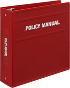 Carstens 3-Inch Heavy Duty Round Ring Binder by Carstens