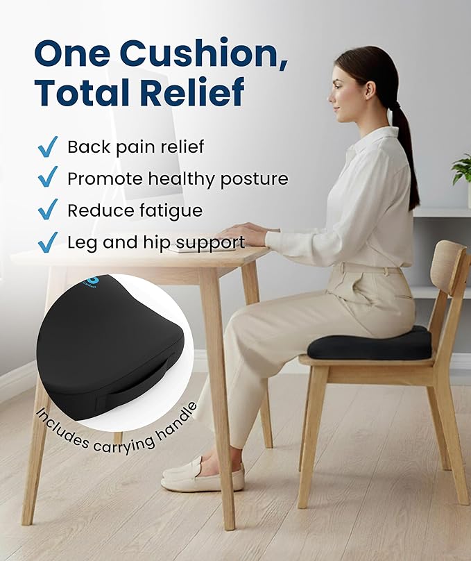 Everlasting Comfort Doctor Recommended Memory Foam Seat Cushion - Image 5
