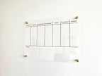 WEEKLY PLANNER Acrylic Wall Personalized Calendar 2026 Personalized Dry Erase - Image 5