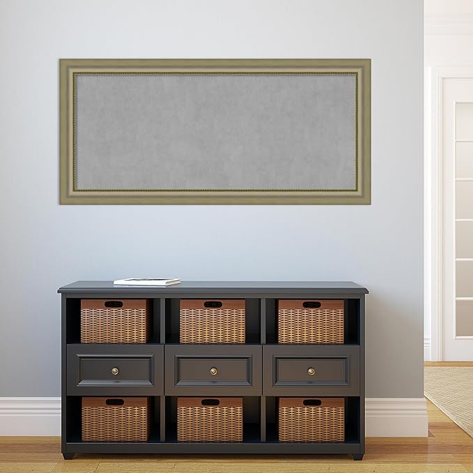 Amanti Art Silver Framed Magnetic Board 25x53 Oversize Vision Board - Image 4