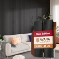 Avana Acoustic Wood Wall Panels – 47.2 X 12.6 Inch Black Oak Acoustic Panels 2 by AvanaHome