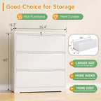 LONGLINK 3 Drawer Lateral File Cabinets - Image 3