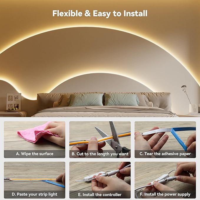PAUTIX COB LED Strip Lights - Image 6