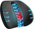 Skechers Lumbar Support Pillow for Office Chair, Memory Foam Lumbar Pillow by Skechers