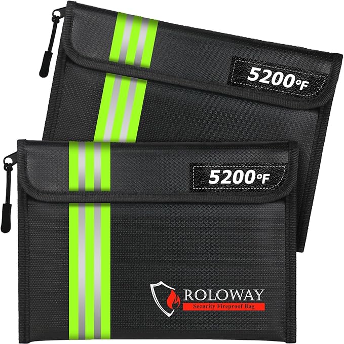 ROLOWAY Fireproof Bag 5200℉ Heat Insulated by ROLOWAY