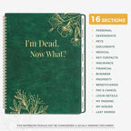 SUNEE End of Life Planner, I‘m Dead Now What Planner, Large Print Spiral-Bound - Image 2