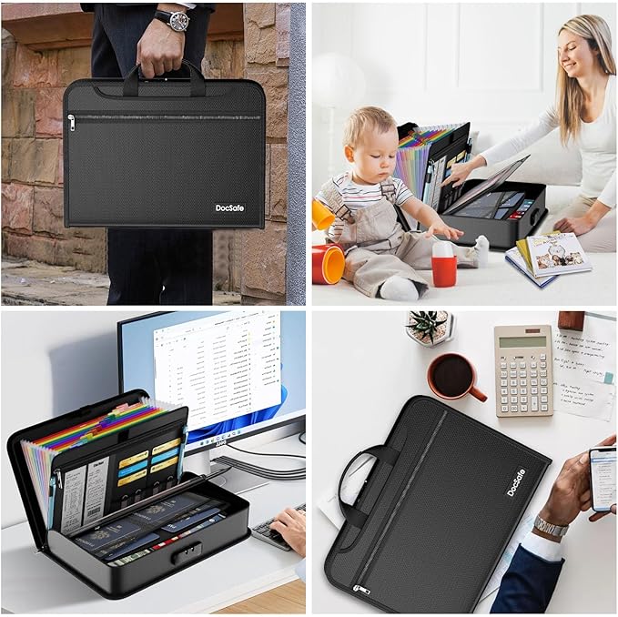 DocSafe Accordion File Organizer Bag - Image 9