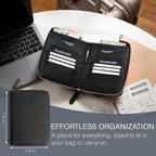 Full Grain Leather Family Passport Holder - Image 5
