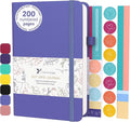 Bullet Dotted Journal – 140gsm Bleed Proof Thick White Paper – 200 Numbered Dot by VividScribbles