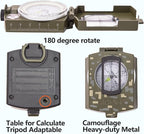 AOFAR Military Compass, AF-4580 Lensatic Sighting, Waterproof and Shakeproof - Image 3