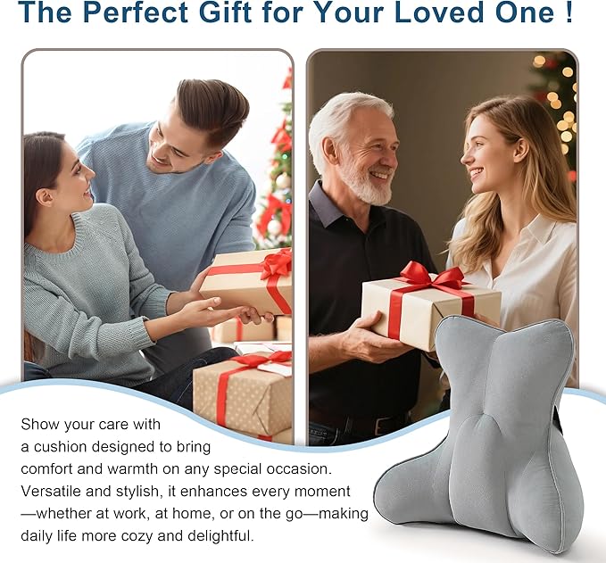 Ailuteie Lumbar Support Pillow – Multi-Functional Ergonomic Back Cushion - Image 7