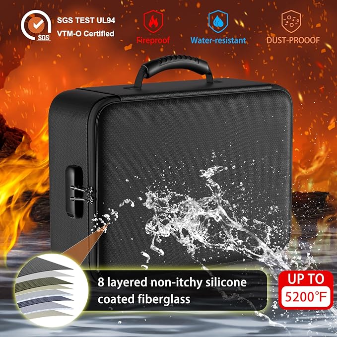 ENGPOW 5200°F Fireproof Document Bag - Image 2