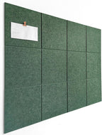 DECORITA Green Cork Board Alternative | Giant Pin Board Notice Board | Felt by DesignerManufacturerofInnovativeBulletinBoardSolutionsforHomeOffice
