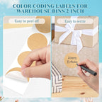 2 Inch Round Color Coding Labels - Image 4