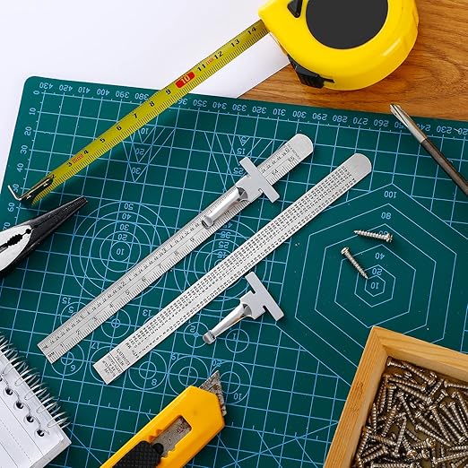30 Pieces 6 Inch 15 cm Pocket Ruler Flexible Precision Stainless Steel Ruler - Image 7