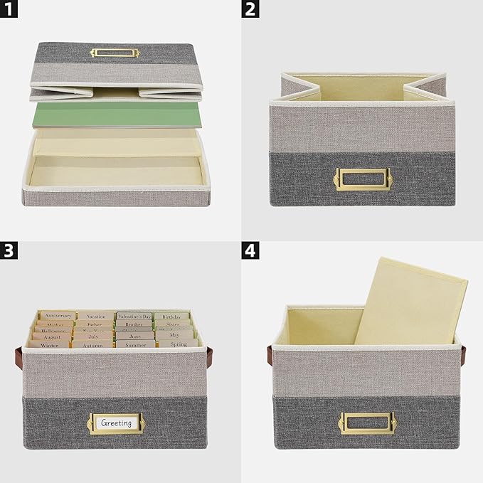 Vienrose Greeting Card Organizer Box - Image 7