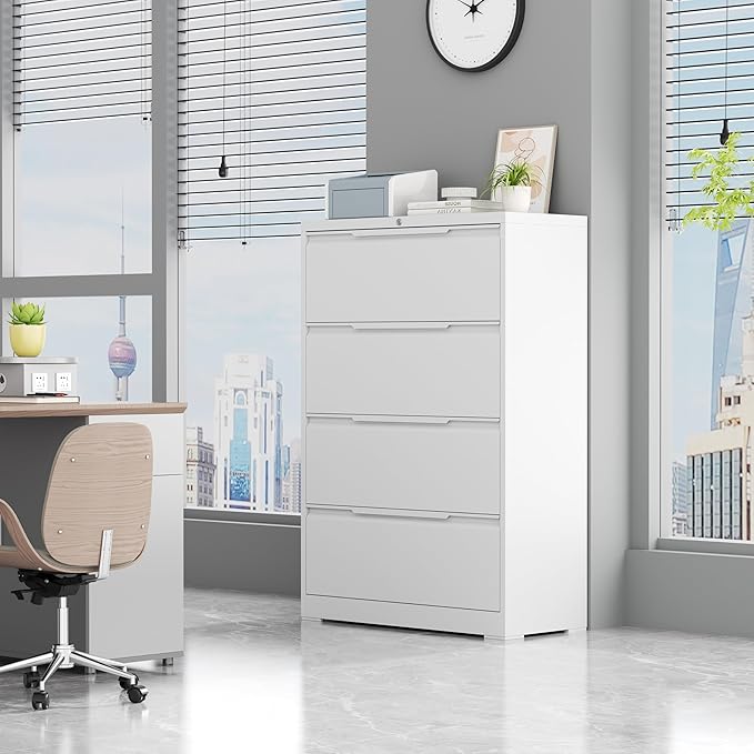 LONGLINK 4 Drawer Lateral File Cabinets - Image 2
