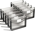 ThinkTex Plastic Expanding File Folder, Transparent envelopes by ThinkTex