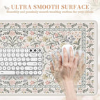 iCasso Desk Matt for Desktop, Cute Desk Pad Mat, XXL Large Mouse Pad, Anti-Slip - Image 3