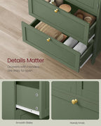 VASAGLE Floor Storage Cabinet, Freestanding Storage Unit - Image 7