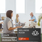 Wellness Room Sign, Do Not Disturb Office Door Signs, Available In Use Sign - Image 6