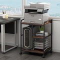 Fannova 22 x 18 Inch Large Printer Stand, Mobile Printer Table by Fannova