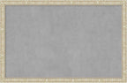 Amanti Art Silver Framed Magnetic Board 22x34 Large Vision Board by AmantiArt