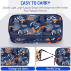 Fitvc Large Pencil Case for Boys, Gamer Boys Pencil Pouch for Kids Teens School - Image 3