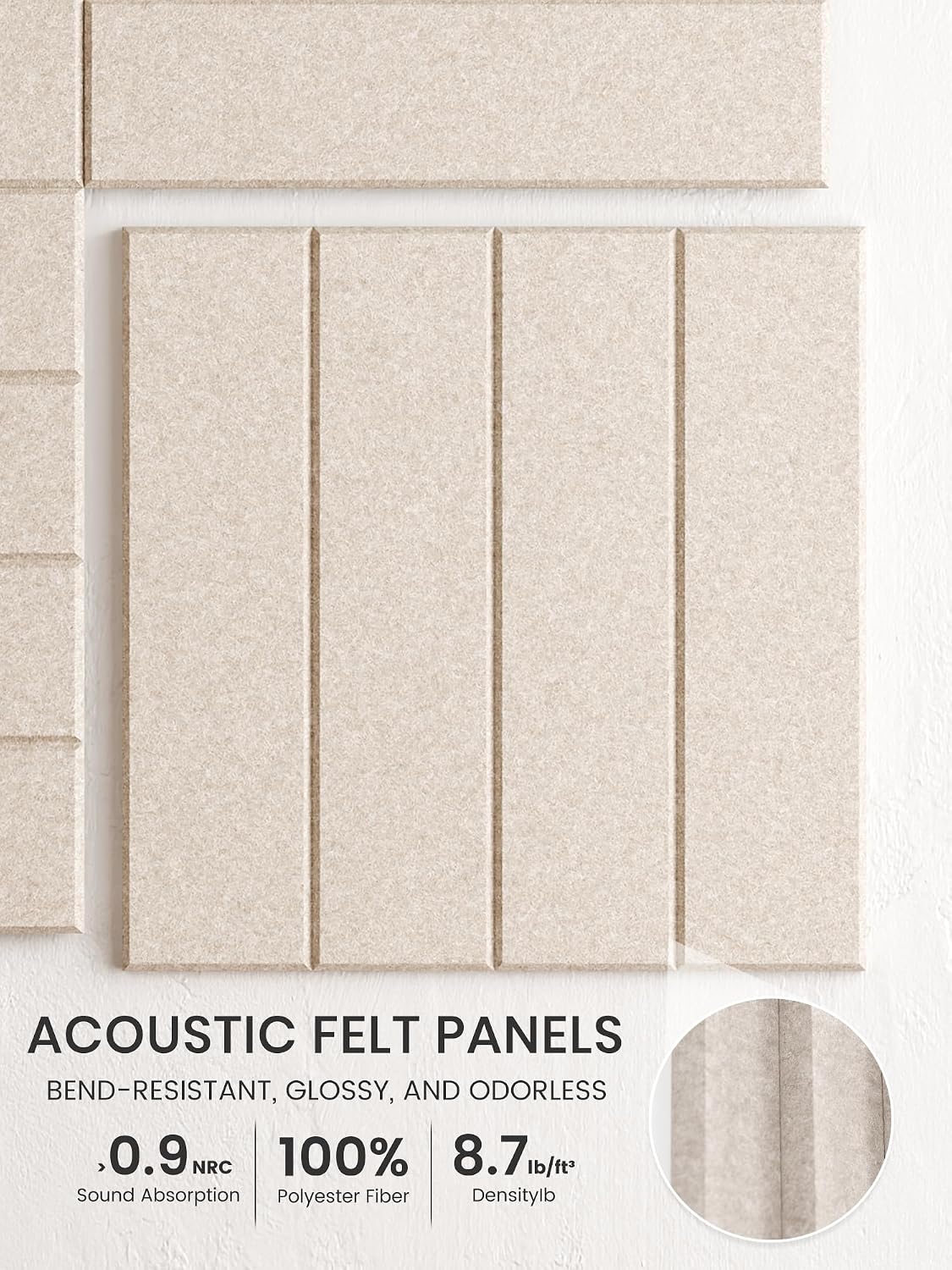 Bumusty Felt Bulletin Board & Cork Board Alternative 48" x 36"