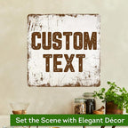 Custom Sign, Custom Street Sign, 11 Font Colors, 13 Font Styles, 4 Hole Options - Image 4