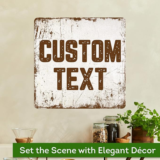 Custom Sign, Custom Street Sign, 11 Font Colors, 13 Font Styles, 4 Hole Options - Image 4
