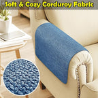 Couch Arm Covers, Waterproof Armrest Cover - Image 4