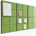 Bumusty Large Cork Board Alternative-36 x24 Felt Bulletin Board Tiles, by Bumusty