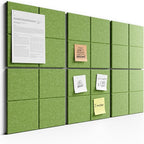 Bumusty Large Cork Board Alternative-36 x24 Felt Bulletin Board Tiles, by Bumusty