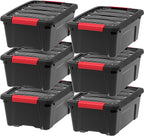 IRIS USA 13 QT Plastic Storage Box by IRISUSA