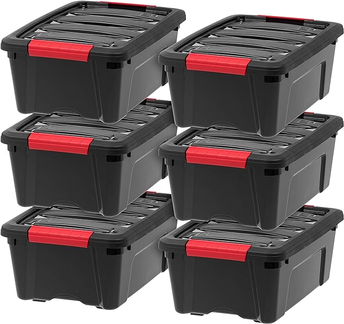 IRIS USA 13 QT Plastic Storage Box by IRISUSA