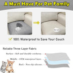 Couch Arm Covers, Waterproof Armrest Cover - Image 3