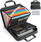 SEEKIND PU Leather Accordion File Organizer by SEEKIND%2C+Professional+Office+Products+Supplier.