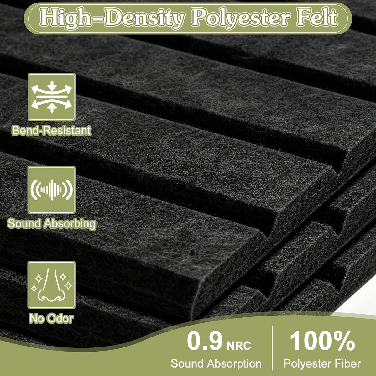 Large Felt Bulletin Board 48" x 36" Cork Board Alternative for Walls